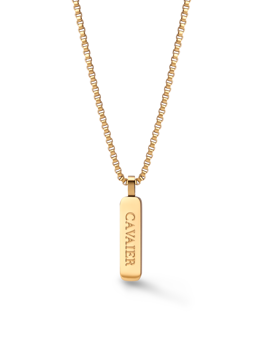 Cavaier-halsband i guld