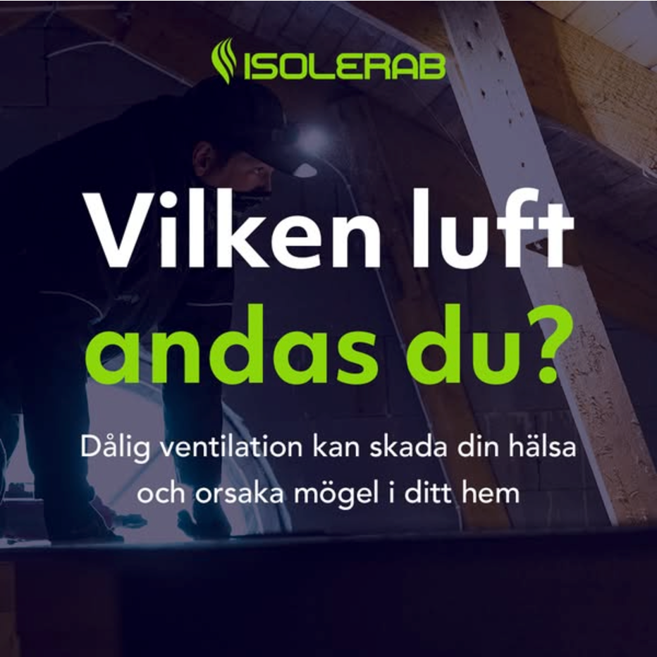 Isolerab-annons: Vilken luft andas du?